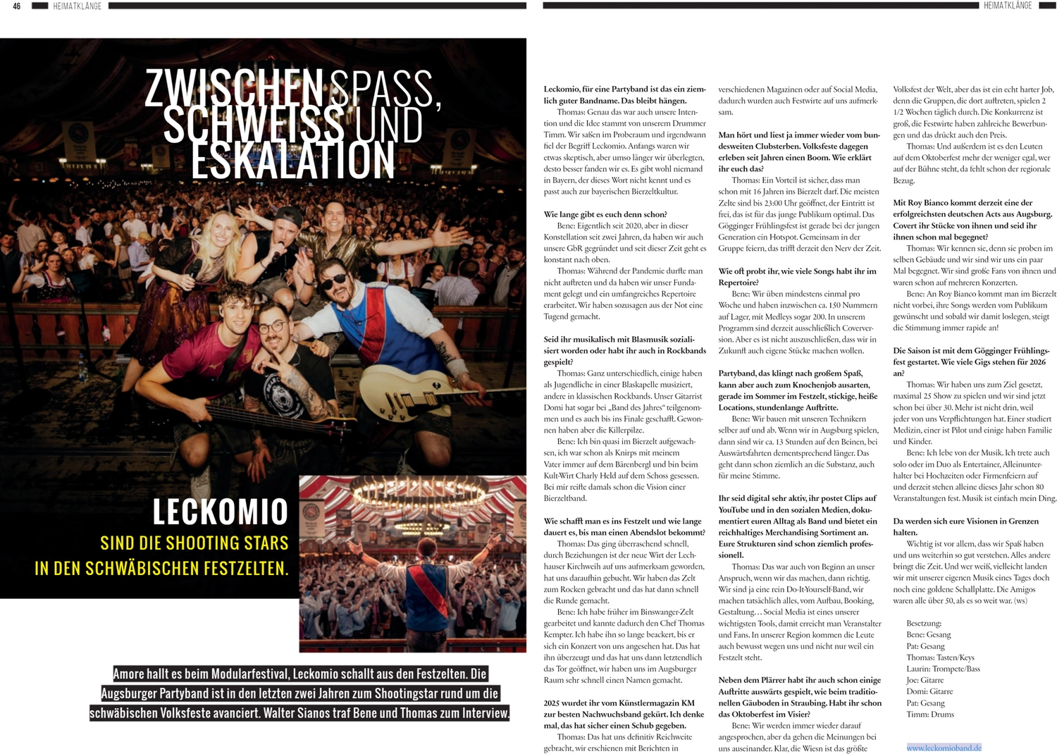 Rockige Partyband Bayern